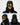 Capuche Masque MZ22 - Black Yellow