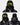 Capuche Masque MZ22 - Black Yellow